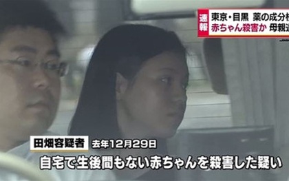 Mẹ 9x trộn thuốc vào sữa đầu độc con 2 tháng tuổi gây rúng động Nhật Bản