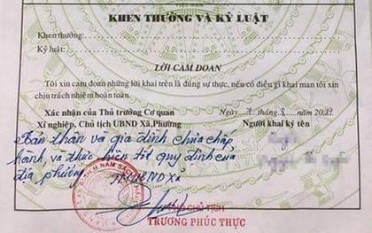 Xôn xao vụ tân nữ cử nhân bị xã "phê" lý lịch "tì vết"
