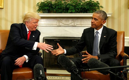 Hé lộ bức thư ông Obama gửi ông Donald Trump ngày nhậm chức