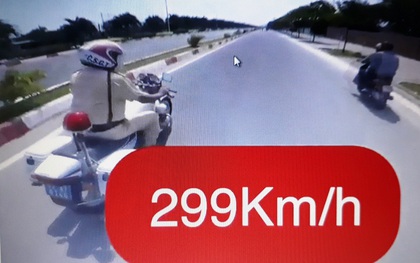 Thanh niên phóng xe máy “tốc độ bàn thờ” 299km/h khai gì?
