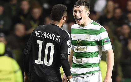 Bị hậu vệ Celtic cười nhạo, Neymar phản ứng không ngờ