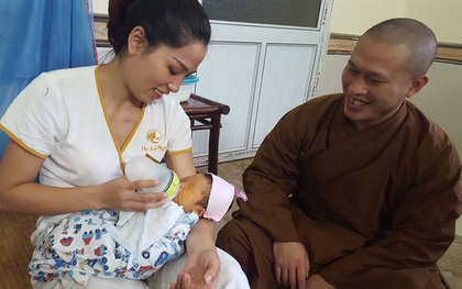 Hưng Yên: Phát hiện bé sơ sinh bị bỏ rơi sau tượng phật cùng lá thư nhờ nuôi hộ