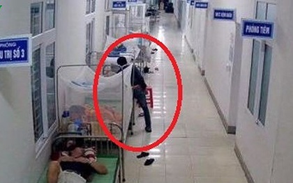 Truy tìm tên trộm đột nhập bệnh viện “cuỗm” tài sản của bệnh nhân