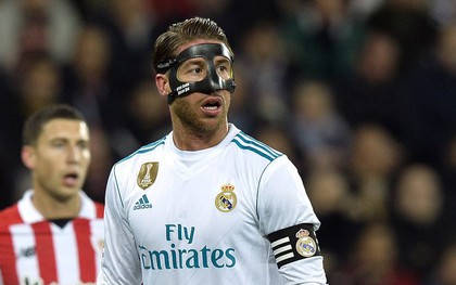 "Hiệp sĩ" Ramos nhận thẻ đỏ trong trận hòa thất vọng của Real Madrid
