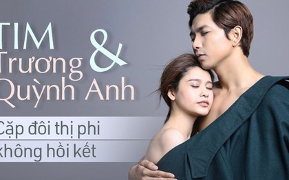 Tim và Trương Quỳnh Anh: Cặp đôi thị phi mãi mà không thấy hết năm 2017