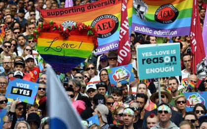Nước Úc chính thức hợp pháp hóa hôn nhân cùng giới