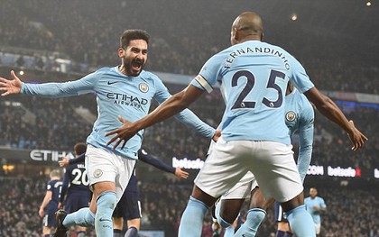 Man City vùi dập Tottenham, thống trị Premier League
