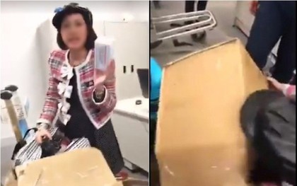 Cục Hải Quan vào cuộc vụ nữ hành khách quay clip tố bị giữ hàng hóa vì không "đóng luật" ở sân bay Nội Bài