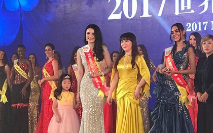 Á hậu Diệu Thùy xuất sắc mang về 2 giải thưởng tại cuộc thi Nữ hoàng Du lịch Quốc tế 2017