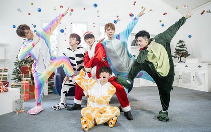 6 trai đẹp Uni5 bày đủ trò để tán tỉnh... mèo trong MV Giáng sinh tặng fan