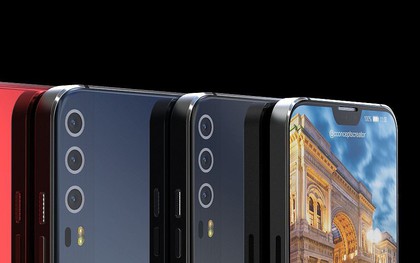 iPhone X cũng phải chào thua chiếc Huawei P11 này: 3 camera và cũng có "tai thỏ"