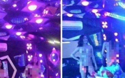 Nữ tiếp viên quán karaoke khỏa thân, tắm bia mua vui cho khách