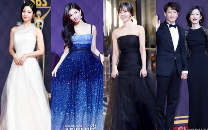 Thảm đỏ SBS Drama Awards: Nữ thần Suzy cân cả Yuri và dàn mỹ nhân hàng đầu Kpop, cặp vợ chồng Jisung quyền lực xuất hiện