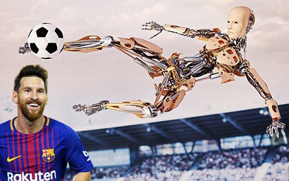 Robot sẽ đá bóng hay hơn Messi vào năm 2045