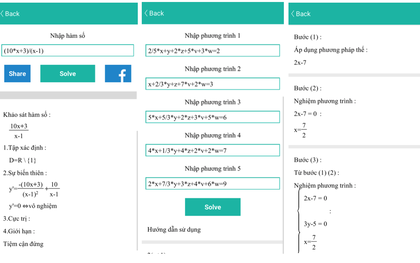 Dùng thử Maths Solver, ứng dụng giải toán phổ thông đang gây sốt của người Việt làm