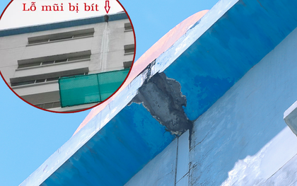 Kỹ sư xây dựng cảnh báo mối nguy hại khi "lỗ mũi" tòa nhà HUTECH bị bịt kín, nhà trường nói gì?