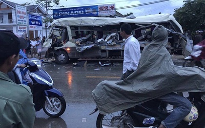 2 vụ tai nạn thảm khốc xảy ra liên tiếp ở Nghệ An, 6 người tử vong tại chỗ
