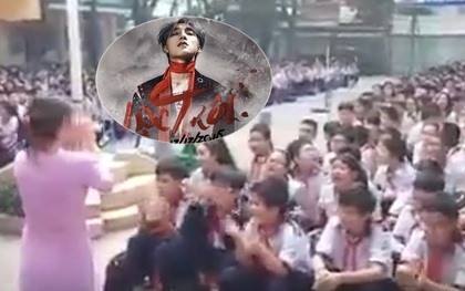 Cô giáo "chất" nhất Facebook hôm nay: Bắt nhịp cho hàng trăm học sinh hát "Lạc Trôi" Sơn Tùng M-TP