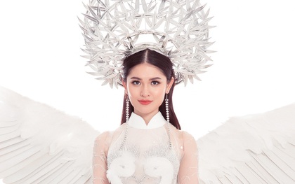 Á hậu Thùy Dung hóa thân thành nàng tiên trong trang phục truyền thống tại Miss International 2017