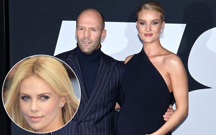 Vợ đang mang bầu của Jason Statham ghen vì chồng thân mật với mỹ nhân "Fast 8"?