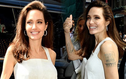 Angelina Jolie đẹp rực rỡ ở tuổi 42, chứng minh đẳng cấp "tường thành nhan sắc" thế giới