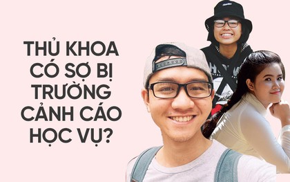 Hàng trăm sinh viên ĐH bị cảnh cáo học vụ có điểm đầu vào cao, thủ khoa các trường nói gì?