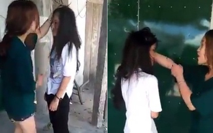 Xôn xao clip nữ sinh bị tát liên tiếp vào mặt, đe dọa lột đồ ở Hà Tĩnh