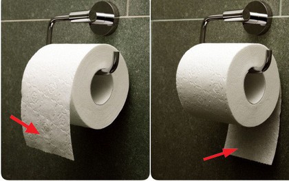 Đặt giấy vệ sinh theo chiều nào là đúng? Tranh cãi kinh điển suốt trăm năm cuối cùng cũng có lời giải