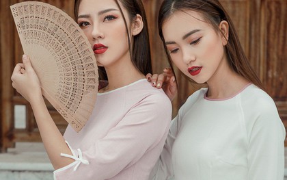 Xu hướng áo dài Tết 2018: Thanh nhã, mộc mạc, tinh tế hơn!