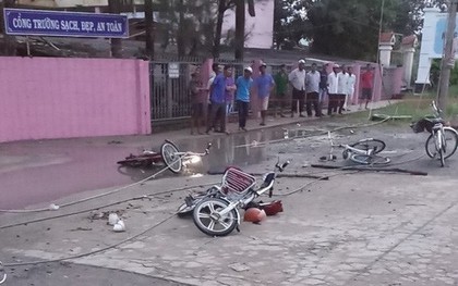 Điện lực nói gì vụ dây điện đứt khiến 6 học sinh thương vong?