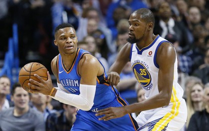Trực tiếp ngày mở màn NBA 2018-19: Golden State Warriors vs Oklahoma City Thunder