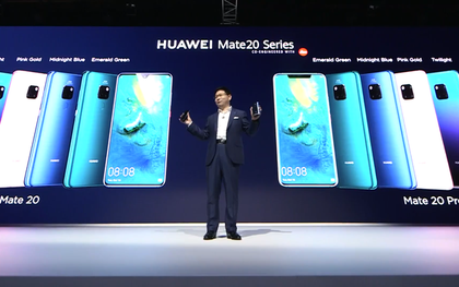 Huawei ra mắt Mate 20 và Mate 20 Pro: Quá nhiều công nghệ đến nỗi không thể viết đủ trên tit!