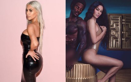 Kim Kardashian bị bóc mẽ hành động ngược đời: Bơm vòng 3 thật to nhưng lúc chụp ảnh lại photoshop nhỏ lại