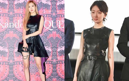 Cùng diện váy da: Rosé (Black Pink) xinh nhưng nhạt, Châu Đông Vũ lại mất công thêm thắt cho cá tính