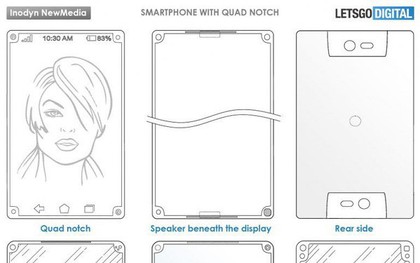 Một nốt ruồi hay một tai thỏ chưa là gì, kỹ sư người Đức này vừa đệ trình sáng chế smartphone với 4 nốt ruồi nằm ở 4 góc