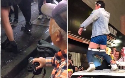 Halloween hỗn loạn ở Nhật Bản: Chống đối cảnh sát, phá hoại đồ đạc, nạn quay trộm và sàm sỡ tràn lan