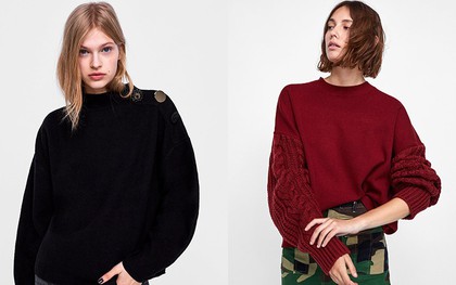Zara có tới 500 thiết kế áo len, nhưng đây là 15 mẫu áo đáng mua nhất mùa đông năm nay