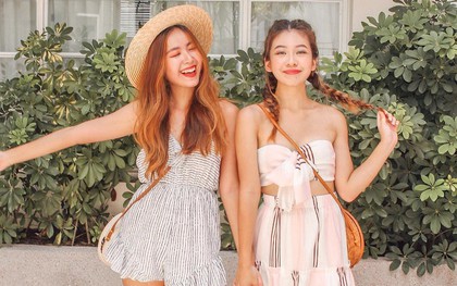 Cặp chị em nổi tiếng Singapore nhờ mặc đẹp, suốt ngày khoe ảnh vi vu du lịch
