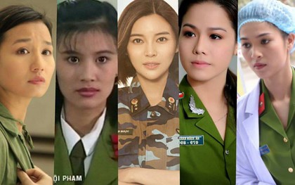 5 nữ quân nhân vừa xinh, vừa cá tính lại đầy bản lĩnh từng "gây thương nhớ" khắp màn ảnh Việt
