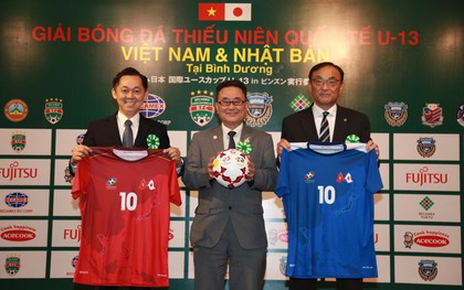 Giải bóng đá thiếu niên quốc tế U13 Việt Nam – Nhật Bản tại Bình Dương