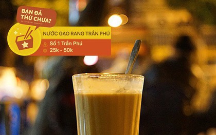 Ai còn nhớ ở Hà Nội có món nước gạo rang vang danh một thời và đây là 3 địa chỉ nước gạo rang hiếm hoi còn sót lại