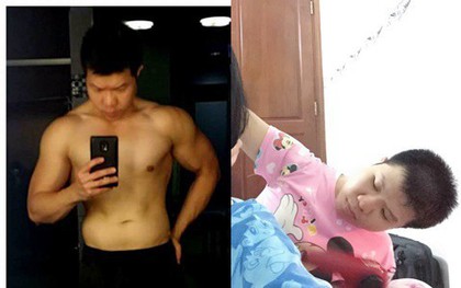Chẳng còn cơ bụng 6 múi, hình ảnh ông chồng tăng cân chóng mặt sau vài tháng lấy vợ cho thấy chị em "mát tay" thế nào