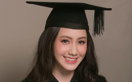 Hot girl Lào gốc Việt xinh đẹp nổi bật trong lễ tốt nghiệp đại học tại Anh