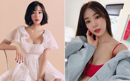 Cũng là khoe ngực đẫy đà, lần này Tiffany Young trông xinh hơn hẳn lần khoe bị chê tơi bời trước