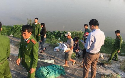 Nam Định: Phát hiện bé sơ sinh bị bọc vào túi nilon dưới chân cầu