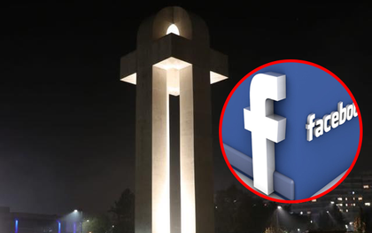 Góc trùng hợp: Đài kỷ niệm 58 tỷ ở Romania "tình cờ" có thiết kế y hệt logo Facebook?