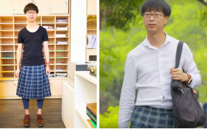 Nam giáo sư Hong Kong thích mặc váy, trang điểm khi đi dạy: Người ta bảo tôi là gay nhưng tôi không khó chịu