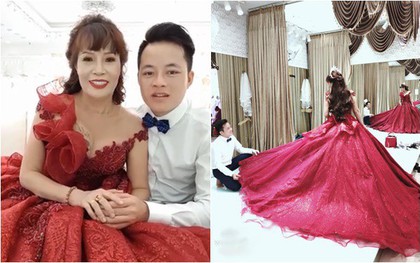Hưởng tuần trăng mật ở Đà Nẵng đúng đợt mưa bão, vợ chồng "cô dâu 62 tuổi" tranh thủ chụp thêm bộ ảnh cưới làm kỉ niệm