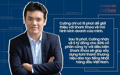 Chỉ gặp mặt 15 phút, CEO 9X đã được Shark Khoa đầu tư 5 tỷ đồng nhưng câu chuyện khởi nghiệp phía sau còn thú vị hơn rất nhiều!