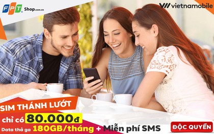 “Gọi thả ga – Data thoải mái” với SIM Thánh Tám và Thánh Lướt tại FPT Shop